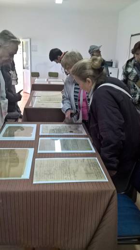 Országos Könyvtári Napok: Korabeli iratok Zalaszombafáról - helytörténeti kiállítás